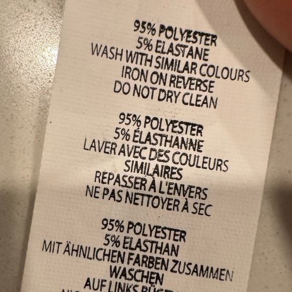 🔵 Boohoo Polka Dot Tan Mocha Dress New w/ Tag Size 8 - Picture 8 of 8